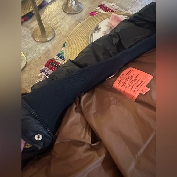 J.CREW black cropped signature puffer coat Women’s XXS - Picture 9 of 11